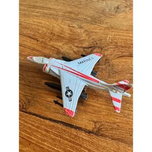 Vintage Zee Toys Marine Fighter Missile Plane - Collectible Toy